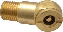 Acme - Closed Check Brass Air Chuck - Ball Foot Chuck, 1/4 MPT - Americas Industrial Supply