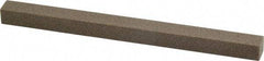 Norton - 4" Long x 1/4" Wide x 1/4" Thick, Aluminum Oxide Sharpening Stone - Square - Americas Industrial Supply