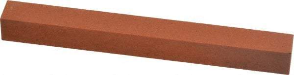 Norton - 4" Long x 3/8" Wide x 3/8" Thick, Aluminum Oxide Sharpening Stone - Square - Americas Industrial Supply