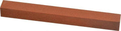 Norton - 4" Long x 3/8" Wide x 3/8" Thick, Aluminum Oxide Sharpening Stone - Square - Americas Industrial Supply
