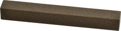 Norton - 4" Long x 1/2" Wide x 1/2" Thick, Aluminum Oxide Sharpening Stone - Square - Americas Industrial Supply