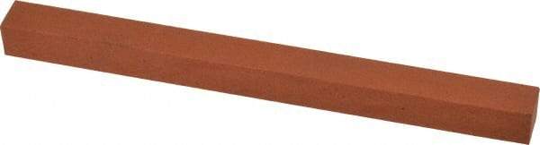 Norton - 6" Long x 1/2" Wide x 1/2" Thick, Aluminum Oxide Sharpening Stone - Square, Fine Grade - Americas Industrial Supply