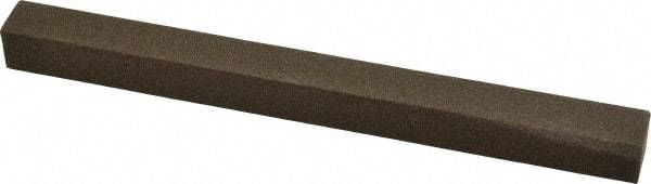 Norton - 6" Long x 1/2" Wide x 1/2" Thick, Aluminum Oxide Sharpening Stone - Square, Coarse Grade - Americas Industrial Supply