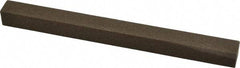 Norton - 6" Long x 1/2" Wide x 1/2" Thick, Aluminum Oxide Sharpening Stone - Square, Coarse Grade - Americas Industrial Supply