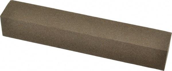 Norton - 6" Long x 1" Wide x 1" Thick, Aluminum Oxide Sharpening Stone - Square, Coarse Grade - Americas Industrial Supply