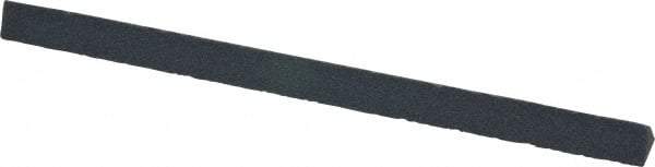 Norton - 4" Long x 1/4" Wide x 1/4" Thick, Silicon Carbide Sharpening Stone - Triangle, Fine Grade - Americas Industrial Supply