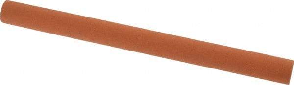 Norton - 6" Long x 1/2" Diam x 1/2" Thick, Aluminum Oxide Sharpening Stone - Round, Fine Grade - Americas Industrial Supply