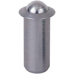 TE-CO - Press-Fit Ball Plungers Body Diameter (Decimal Inch): 0.2500 Body Length (Decimal Inch): 0.5240 - Americas Industrial Supply