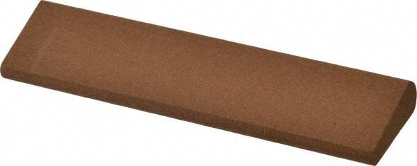 Norton - 4" Long x 1" Diam x 7/16" Thick, Aluminum Oxide Sharpening Stone - Round, Medium Grade - Americas Industrial Supply