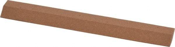 Norton - 4" Long x 9/16" Wide x 3/16" Thick, Aluminum Oxide Sharpening Stone - Diamond, Medium Grade - Americas Industrial Supply