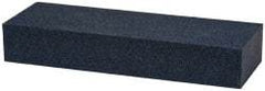 Norton - 6" Long x 2" Wide x 1" Thick, Silicon Carbide Sharpening Stone - Rectangle, Medium Grade - Americas Industrial Supply