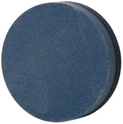Norton - 4" Long x 1" Diam x 1" Thick, Silicon Carbide Sharpening Stone - Round, Coarse, Fine Grade - Americas Industrial Supply