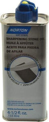 Norton - Sharpening Stone Oil Container Size Range: Smaller than 16 oz. Food Grade: NonFoodGrade - Americas Industrial Supply