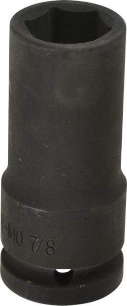 Blackhawk by Proto - 3/4" Drive 7/8" Deep Impact Socket - 6 Points, 3-1/4" OAL - Americas Industrial Supply