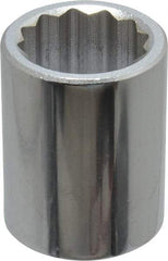 Blackhawk by Proto - 1-1/8", 3/4" Drive, Standard Hand Socket - 12 Points, 2-13/64" OAL - Americas Industrial Supply