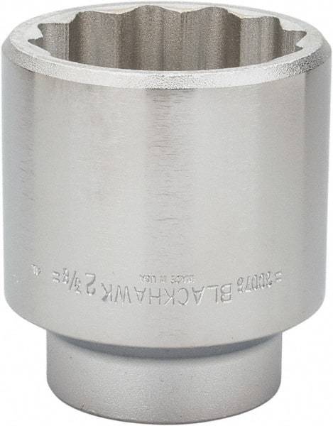 Blackhawk by Proto - 2-3/8", 3/4" Drive, Standard Hand Socket - 12 Points, 3-5/8" OAL - Americas Industrial Supply