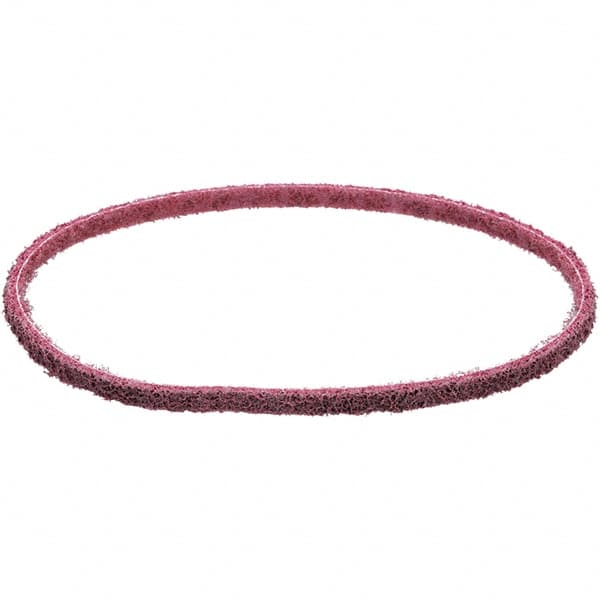 Dynabrade - 1/4" Wide x 24" OAL, Aluminum Oxide Abrasive Belt - Aluminum Oxide, Medium, Nonwoven, Series SC-BS - Americas Industrial Supply