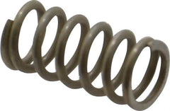 Gardner Spring - 0.24" OD, 0.032" Wire, 1/2" Free Length, Precision Compression Spring - 36 Lb Spring Rating, Stainless Steel - Americas Industrial Supply