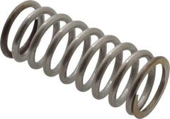 Gardner Spring - 0.6" OD, 0.072" Wire, 1-1/2" Free Length, Precision Compression Spring - 36 Lb Spring Rating, Stainless Steel - Americas Industrial Supply