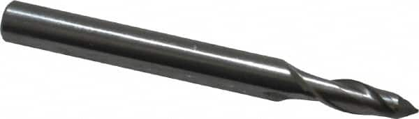 Magafor - 4mm Body Diam, 90°, 2" OAL, Solid Carbide Spotting Drill - Americas Industrial Supply