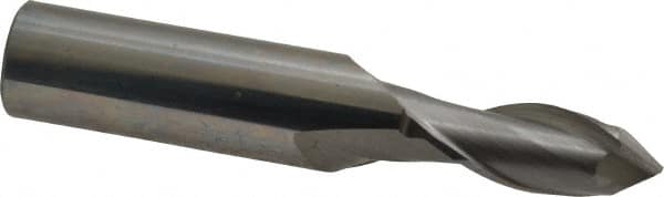 Magafor - 3/8" Body Diam, 90°, 2-3/4" OAL, Solid Carbide Spotting Drill - Americas Industrial Supply