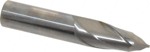 Magafor - 1/2" Body Diam, 90°, 2-3/4" OAL, Solid Carbide Spotting Drill - Americas Industrial Supply