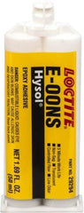 Loctite - 50 mL Cartridge Two Part Epoxy - 3 min Working Time, 1,900 psi Shear Strength, Series E-00NS - Americas Industrial Supply