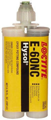 Loctite - 200 mL Cartridge Two Part Epoxy - 60 min Working Time, 3,110 psi Shear Strength, Series E-60NC - Americas Industrial Supply