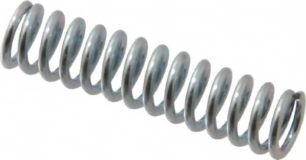 Gardner Spring - 0.3" OD, 0.045" Wire, 1-1/4" Free Length, Precision Compression Spring - 32 Lb Spring Rating, Music Wire - Americas Industrial Supply