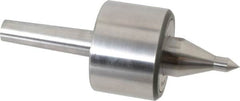 Riten - MT2 Taper Shank, 2-3/8" Head Diam 4,480 Lb Capacity Live Center - 4,000 Max RPM, 1-3/4" Head Length, 3/8" Point Diam, 1-7/8" Point Len, 310 Lb Max Workpc, 6-7/16" OAL, 5/8" Long Tip, Long Point - Americas Industrial Supply