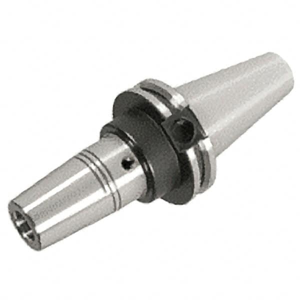 Iscar - 5/8" Hole Diam, CAT40 Taper Shank Shrink Fit Tool Holder & Adapter - 3-3/4" Projection, 1.063" Nose Diam, 1.97" Clamping Depth, 25,000 RPM, Through Coolant - Exact Industrial Supply