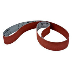 3M Cubitron II Cloth Belt 981F 3 × 132″ 36+ YF-weight Film-lok - Americas Industrial Supply