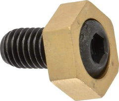 Gibraltar - 1" Hex, 1/2-13 Stud Thread, Symmetrical Hex Clamp - 0.11" Hex Height, 29/32" Thread Length, 10 Clamps - Americas Industrial Supply