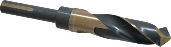 Triumph Twist Drill - 57/64" Drill, 118° Point, High Speed Steel Silver Deming & Reduced Shank Drill Bit - Americas Industrial Supply