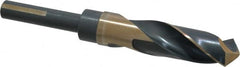 Triumph Twist Drill - 57/64" Drill, 118° Point, High Speed Steel Silver Deming & Reduced Shank Drill Bit - Americas Industrial Supply