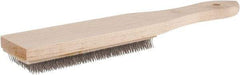 Lutz - 8-1/2" Long Abrasive File Card - Wood Handle - Americas Industrial Supply