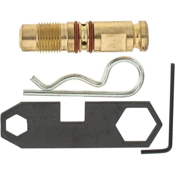 Lincoln Electric - MIG Connector Kit Air Cooled Welder Nozzle/Tip/Insulator - Exact Industrial Supply