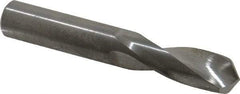 M.A. Ford - 3/8" 118° Spiral Flute Solid Carbide Screw Machine Drill Bit - Bright Finish, Right Hand Cut, 1-1/4" Flute Length, 2-1/2" OAL, Faceted Point, Straight Shank - Americas Industrial Supply