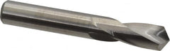 M.A. Ford - 33/64" 118° Spiral Flute Solid Carbide Screw Machine Drill Bit - Bright Finish, Right Hand Cut, 1-3/8" Flute Length, 3-1/2" OAL, Faceted Point, Straight Shank - Americas Industrial Supply