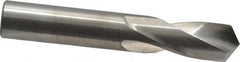 M.A. Ford - 9/16" 118° Spiral Flute Solid Carbide Screw Machine Drill Bit - Bright Finish, Right Hand Cut, 1-1/2" Flute Length, 3-1/2" OAL, Faceted Point, Straight Shank - Americas Industrial Supply
