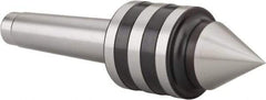 Value Collection - MT3 Taper Shank, 1.7717" Head Diam Live Center - 4,000 Max RPM, 1.2598" Point Diam, 2.95" Point Len, 705.48 Lb Max Workpc, 6.4567" OAL, 1.12" Long Tip, Standard Point - Americas Industrial Supply