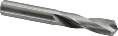 M.A. Ford - 0.339" 118° Spiral Flute Solid Carbide Screw Machine Drill Bit - Bright Finish, Right Hand Cut, 1-1/4" Flute Length, 2-1/2" OAL, Faceted Point, Straight Shank - Americas Industrial Supply