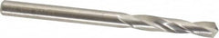 M.A. Ford - 4.0005mm 118° Spiral Flute Solid Carbide Screw Machine Drill Bit - Bright Finish, Right Hand Cut, 22mm Flute Length, 55mm OAL, Faceted Point, Straight Shank - Americas Industrial Supply