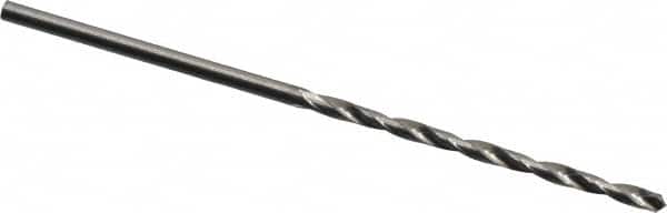 M.A. Ford - 3/64" 118° Solid Carbide Jobber Drill - Bright Finish, Right Hand Cut, Spiral Flute, Straight Shank, 1-1/2" OAL, Faceted Point - Americas Industrial Supply