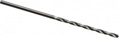 M.A. Ford - 3/64" 118° Solid Carbide Jobber Drill - Bright Finish, Right Hand Cut, Spiral Flute, Straight Shank, 1-1/2" OAL, Faceted Point - Americas Industrial Supply