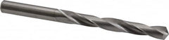M.A. Ford - Letter E (1/4) 118° Solid Carbide Jobber Drill - Bright Finish, Right Hand Cut, Spiral Flute, Straight Shank, 3-1/4" OAL, Faceted Point - Americas Industrial Supply