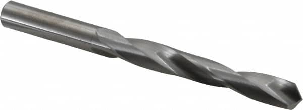 M.A. Ford - 25/64" 118° Solid Carbide Jobber Drill - Bright Finish, Right Hand Cut, Spiral Flute, Straight Shank, 4-1/2" OAL, Faceted Point - Americas Industrial Supply