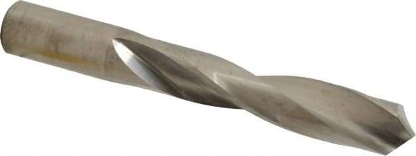 M.A. Ford - 3/4" 118° Solid Carbide Jobber Drill - Bright Finish, Right Hand Cut, Spiral Flute, Straight Shank, 5-3/4" OAL, Faceted Point - Americas Industrial Supply