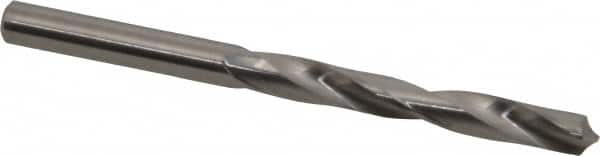 M.A. Ford - #2 118° Solid Carbide Jobber Drill - Bright Finish, Right Hand Cut, Spiral Flute, Straight Shank, 3" OAL, Faceted Point - Americas Industrial Supply