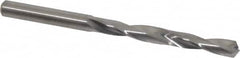 M.A. Ford - #5 118° Solid Carbide Jobber Drill - Bright Finish, Right Hand Cut, Spiral Flute, Straight Shank, 3" OAL, Faceted Point - Americas Industrial Supply